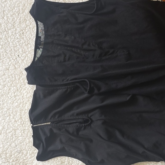 Express/Fashion Nova Black Sleeveless Bodysuit Set Of 2 - Picture 9 of 9